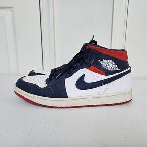 Nike Air Jordan 1 Mid SE USA Men's size 12 852542-104